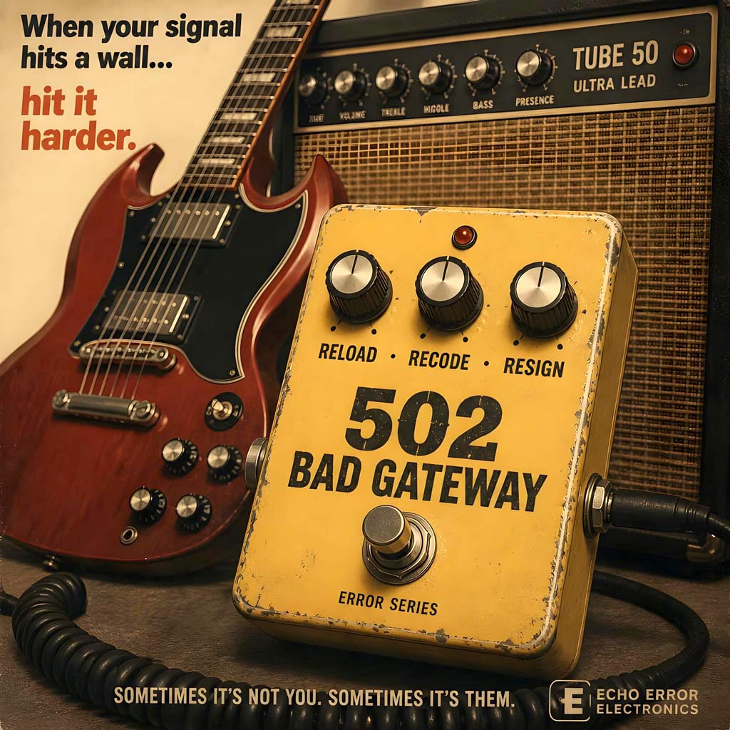 HTTP-502 Bad Gate Guitar Pedal
