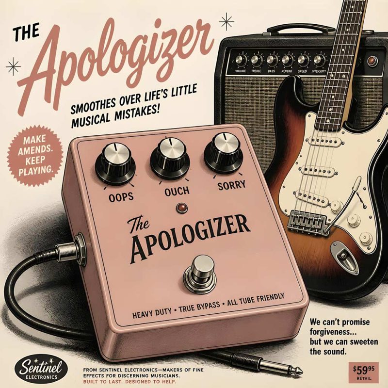 The Apologizer Guitar Pedal