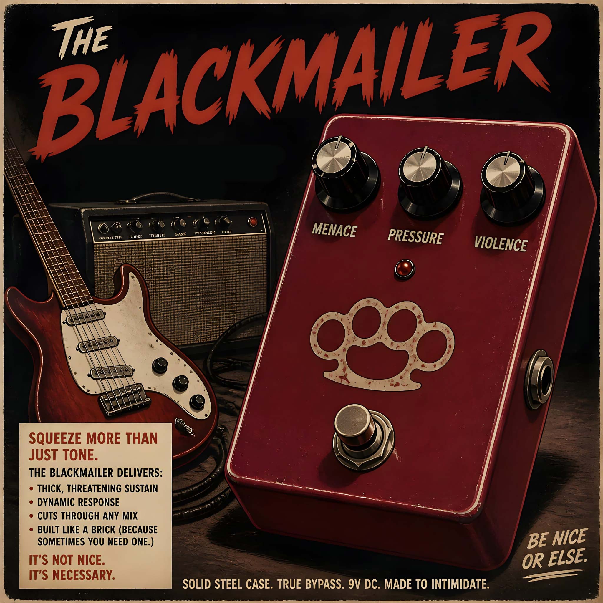The Blackmailer – Extortion Pedal