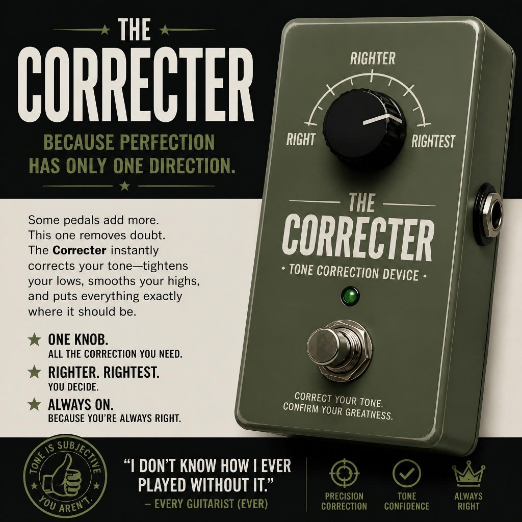The Correcter – it just might make things right
