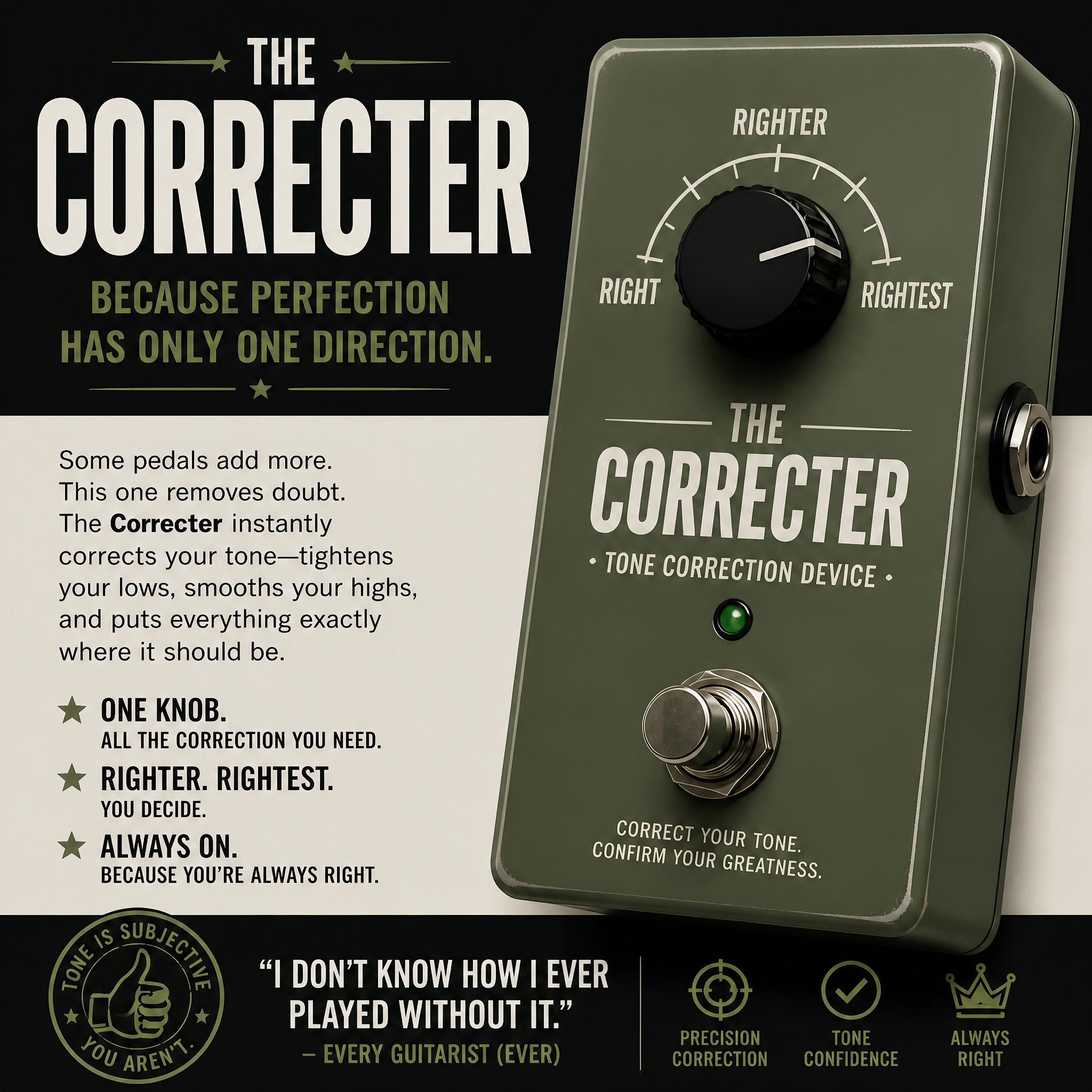 The Correcter – it just might make things right