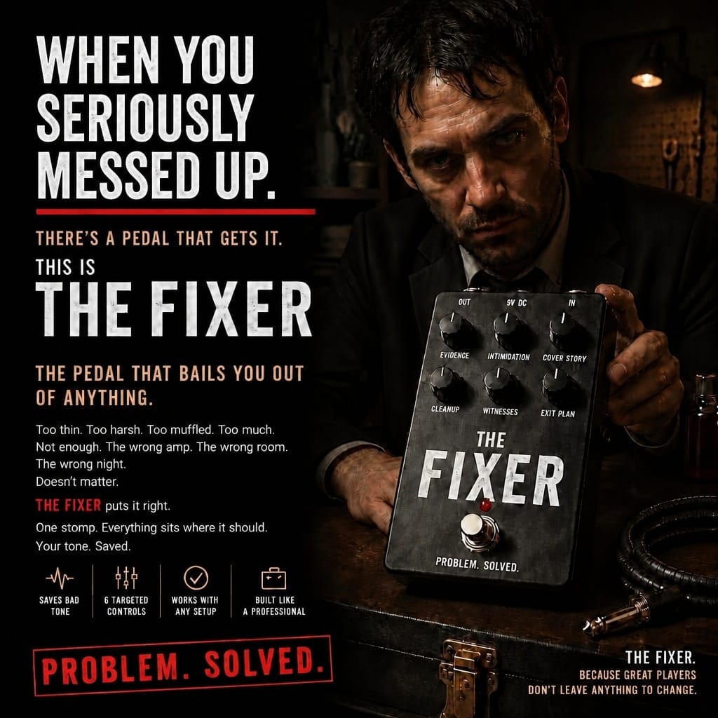 The Fixer – the pedal that bails you out of anything.