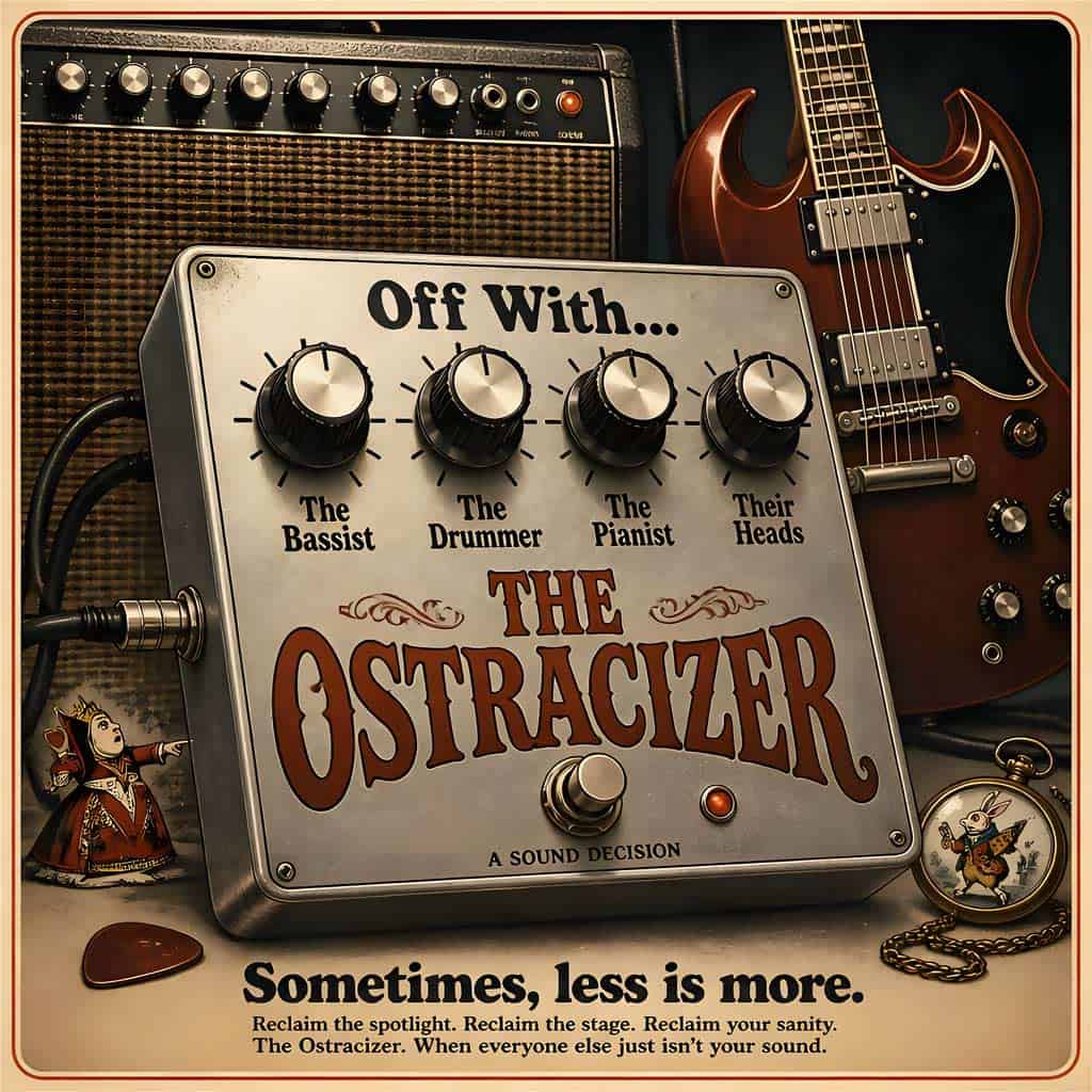 The Ostracizer: A guitar pedal to get rid of the band