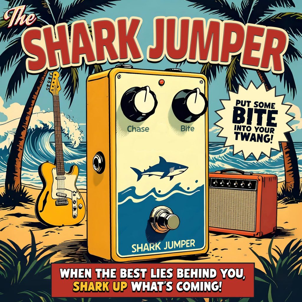 The Shark Jumper guitar Pedal