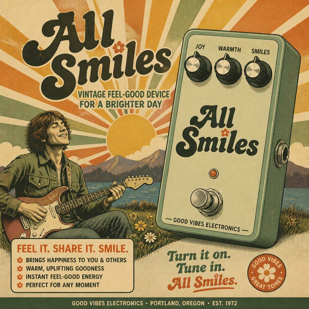 All Smiles - the happiness pedal