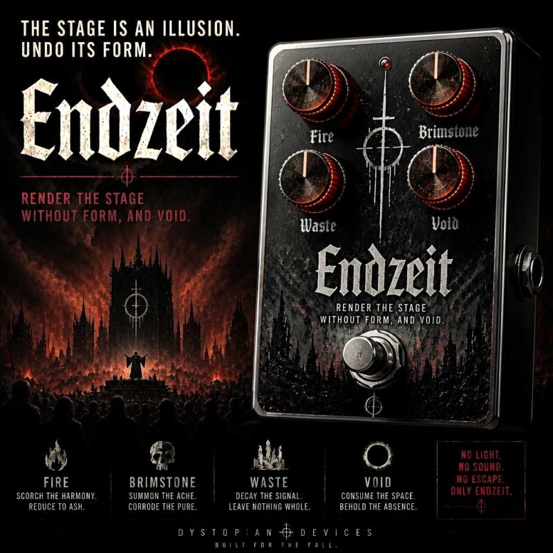 Endzeit — Stage Annihilation Guitar Pedal