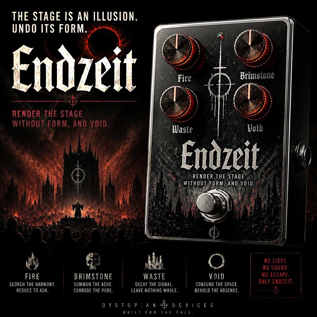 Endzeit — Stage Annihilation Guitar Pedal