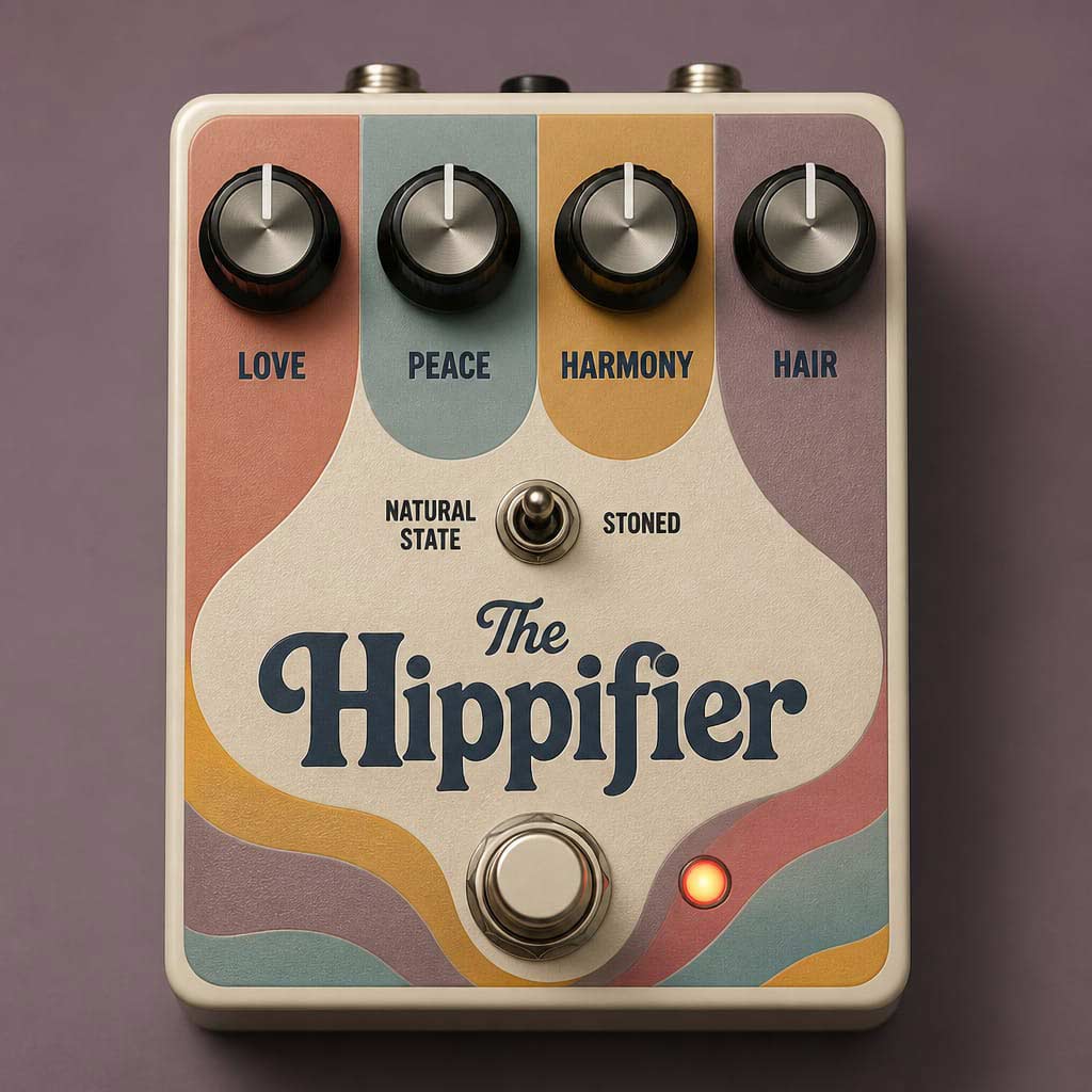 The Hippifier, a pedal for peace and harmony